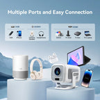 Built-in Android, WiFi 6, and Bluetooth 5.4 for fast, smooth wireless connectivity.