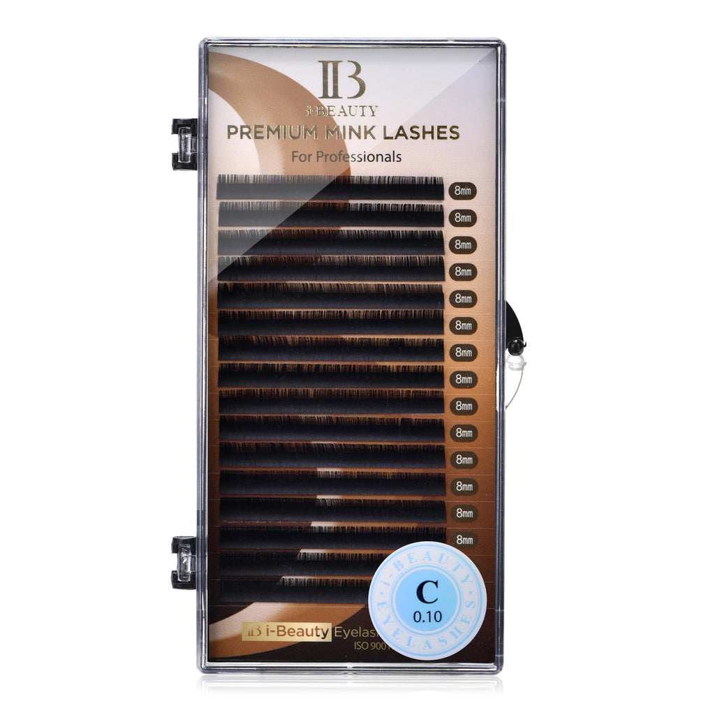 Premium real mink eyelashes for a soft and natural look.