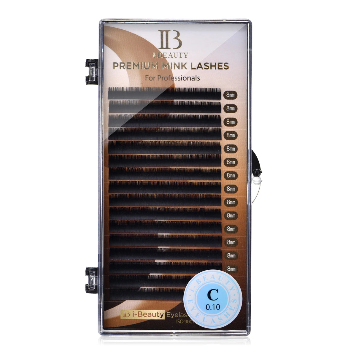 Premium real mink eyelashes for a soft and natural look.