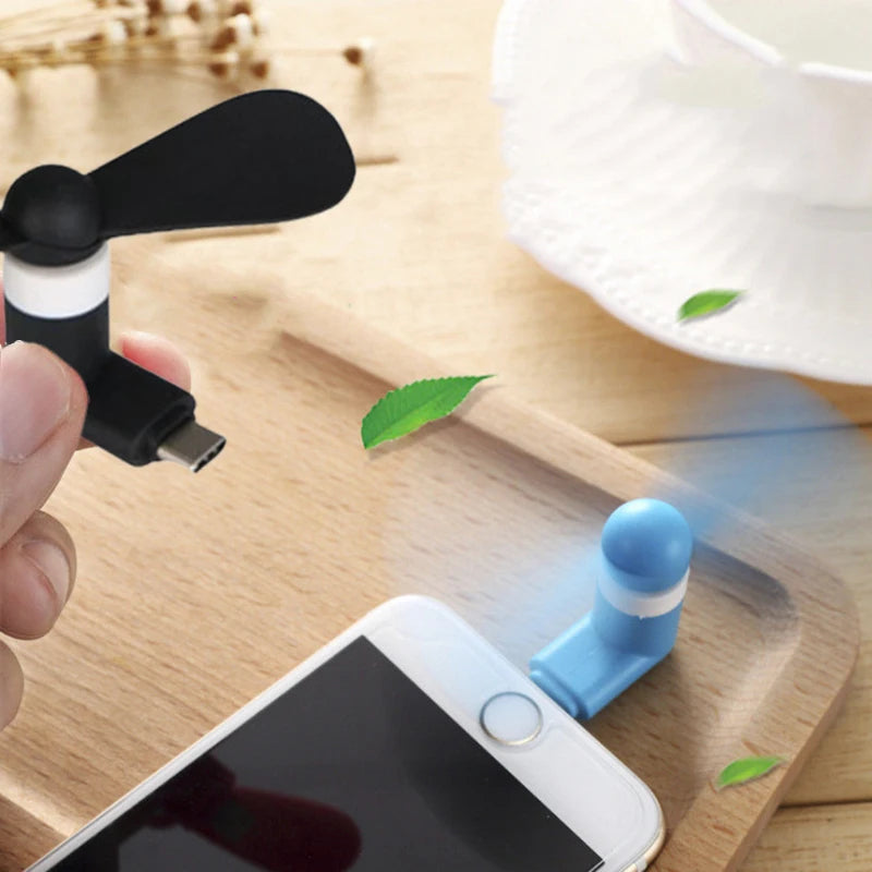 Compatible with Micro USB and Type-C mobile devices.
