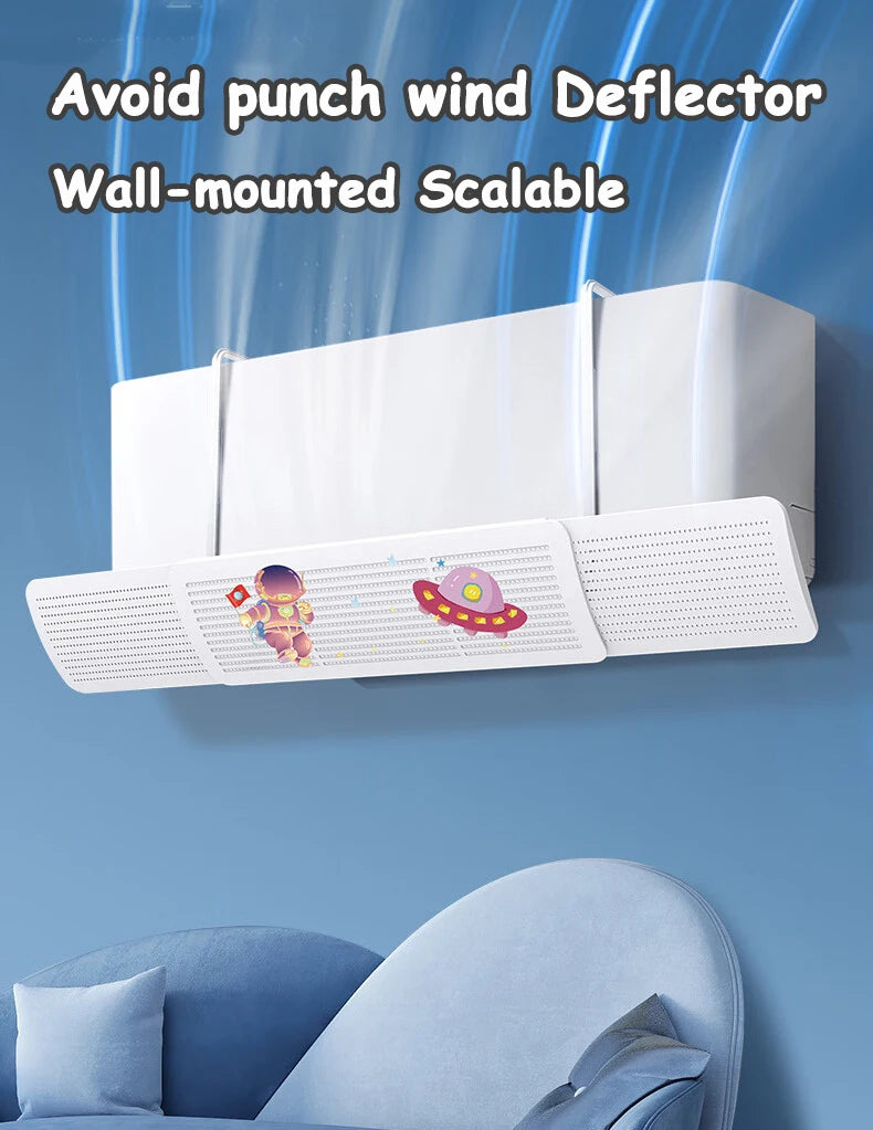 Adjustable design helps spread cool air evenly.