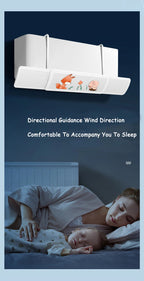 Adjustable design helps spread cool air evenly.