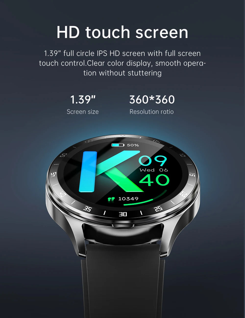 GTS 5 Smart Watch and Earbuds