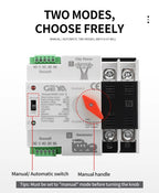 Supports both 110V and 220V power systems.