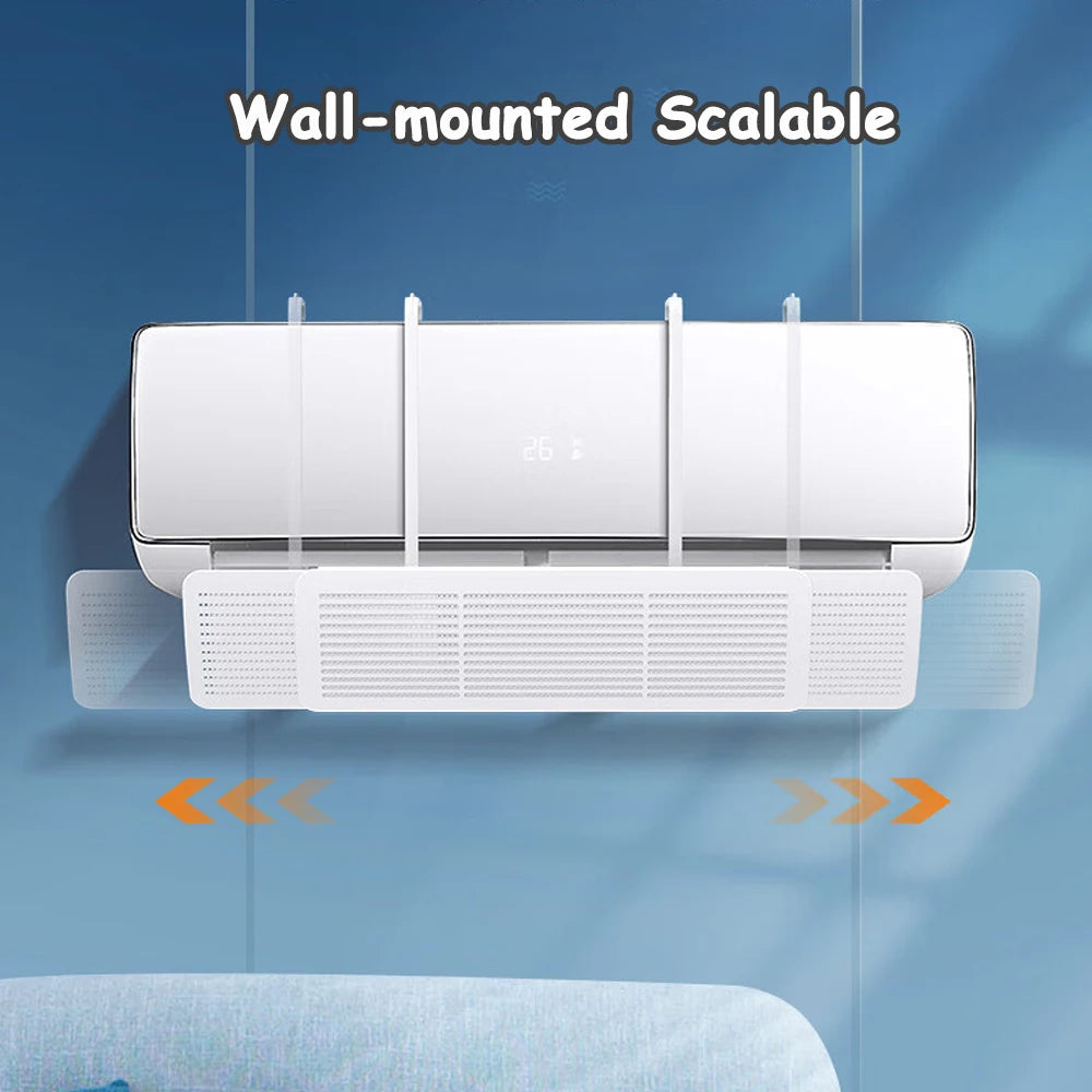 Adjustable design helps spread cool air evenly.