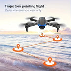 E99 Foldable RC Drone – One-Key Takeoff, 360° Flip & Trajectory Flight