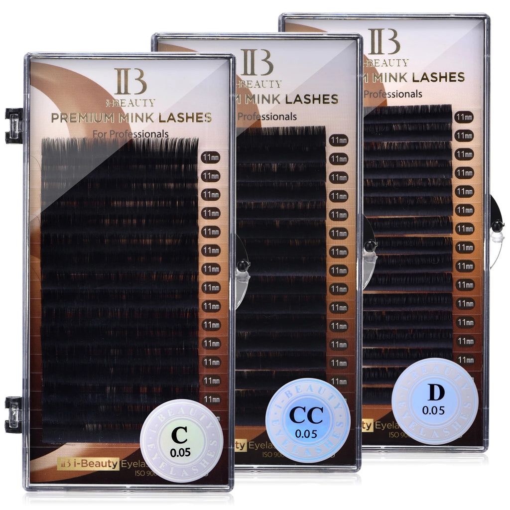 Premium real mink eyelashes for a soft and natural look.