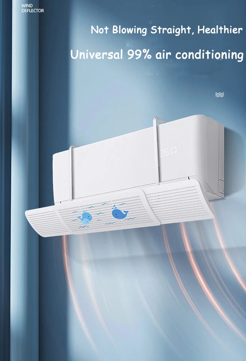 Adjustable design helps spread cool air evenly.