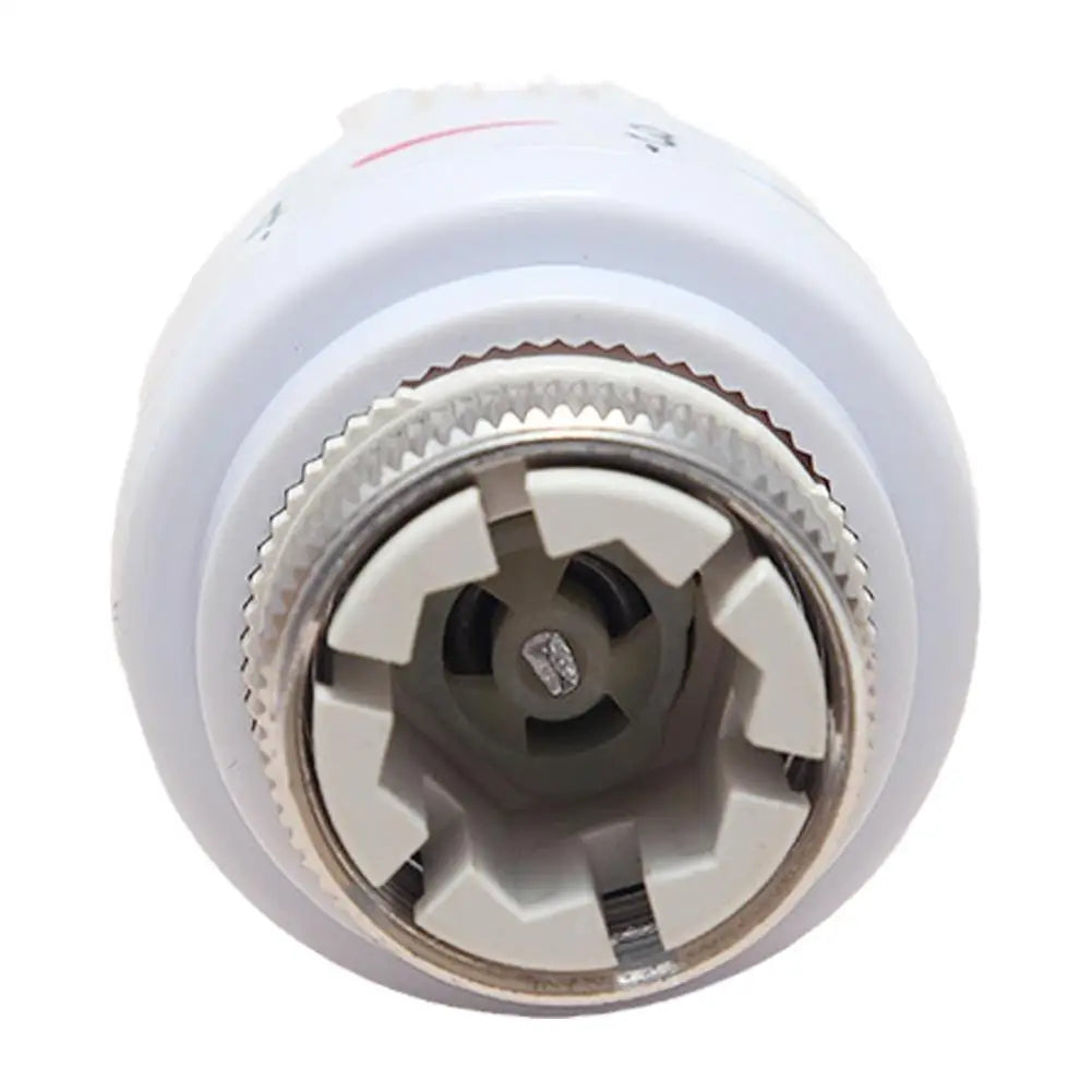 Thermostatic radiator valve for automatic temperature control.