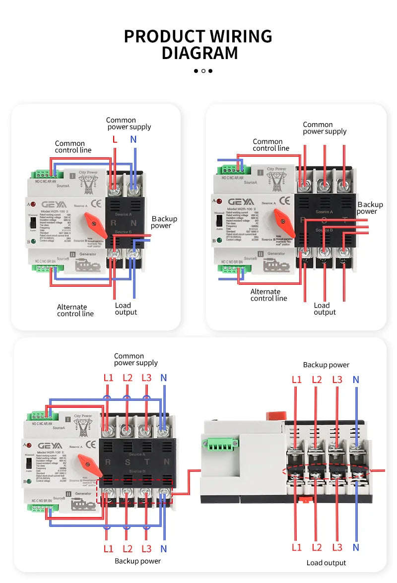 Supports both 110V and 220V power systems.
