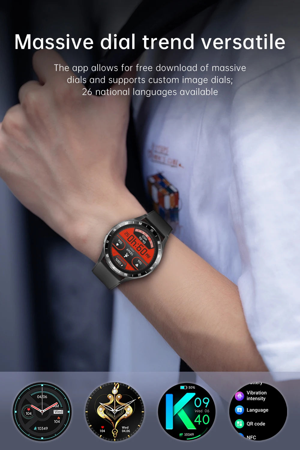 GTS 5 Smart Watch and Earbuds