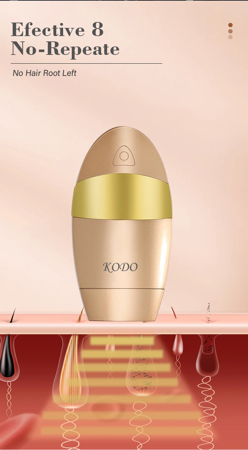 Adjustable intensity levels offer safe and customized treatments for different skin needs.