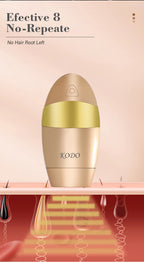 Adjustable intensity levels offer safe and customized treatments for different skin needs.