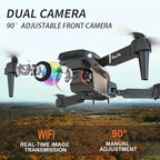 E99 Foldable RC Drone – One-Key Takeoff, 360° Flip & Trajectory Flight