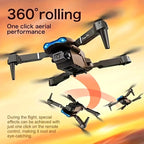 E99 Foldable RC Drone – One-Key Takeoff, 360° Flip & Trajectory Flight