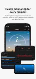 Stay on top of your health with the COLMI R09 Smart Ring.