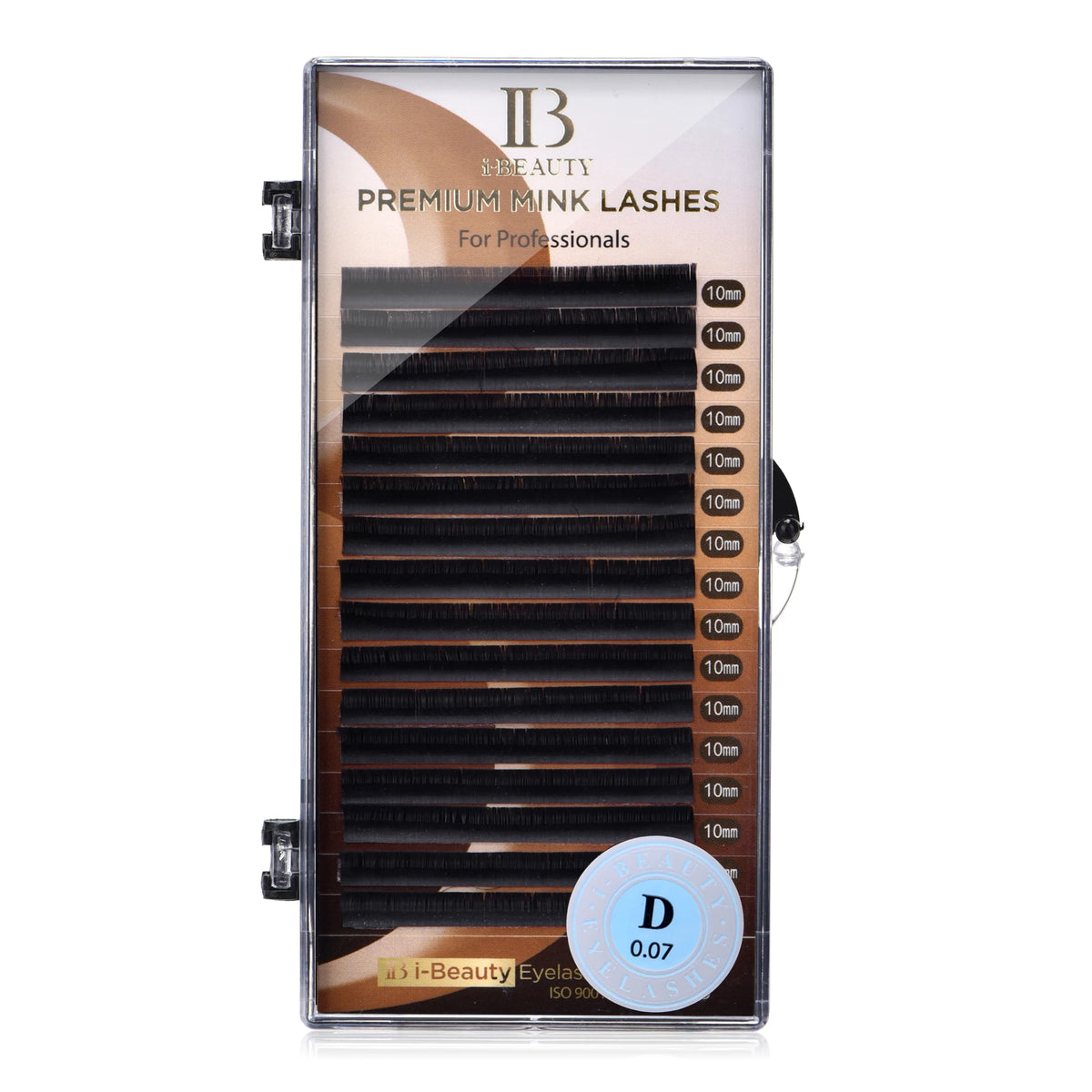 Premium real mink eyelashes for a soft and natural look.