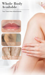 Adjustable intensity levels offer safe and customized treatments for different skin needs.