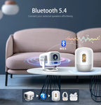 Built-in Android, WiFi 6, and Bluetooth 5.4 for fast, smooth wireless connectivity.