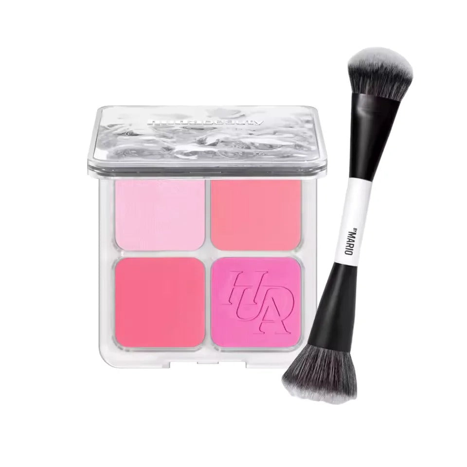 4-in-1 Glow Blush &amp; Makeup Brush Set