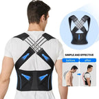 Adjustable Back Pain Relief & Shoulder Support Posture Corrector Belt