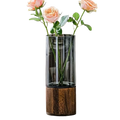 Retro Glass Decorative Vase – Minimalist Home Decor