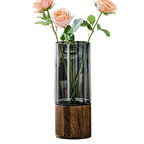 Retro Glass Decorative Vase – Minimalist Home Decor