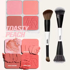 4-in-1 Glow Blush &amp; Makeup Brush Set