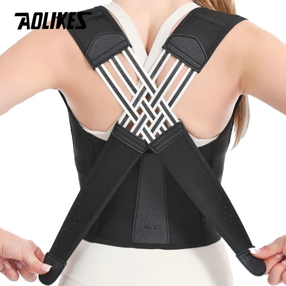 Adjustable Back Pain Relief & Shoulder Support Posture Corrector Belt