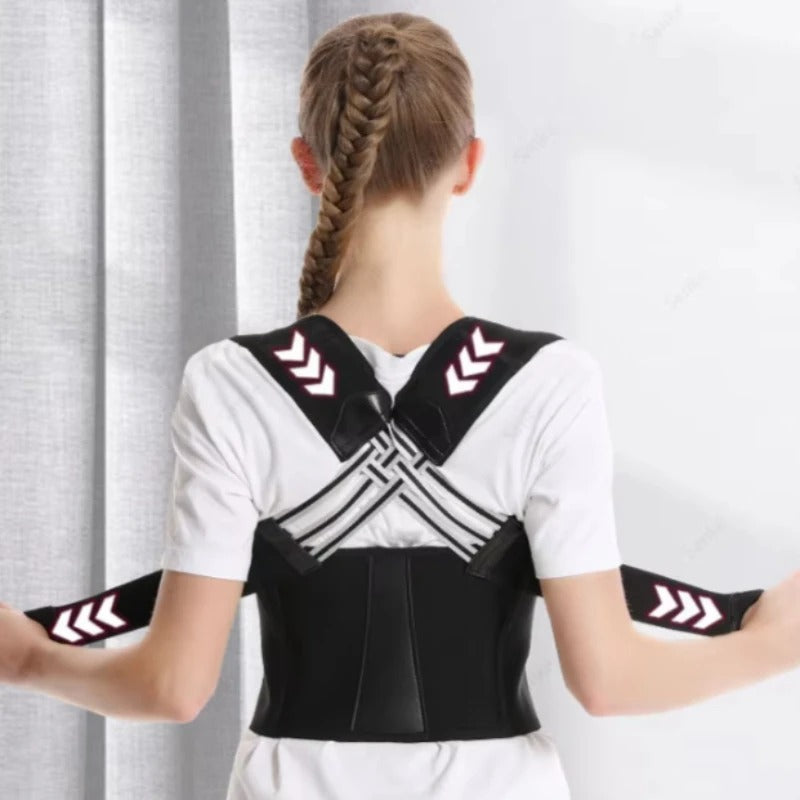 Adjustable Back Pain Relief & Shoulder Support Posture Corrector Belt