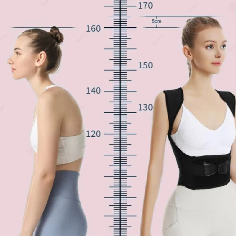 Adjustable Back Pain Relief & Shoulder Support Posture Corrector Belt