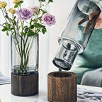 Retro Glass Decorative Vase – Minimalist Home Decor